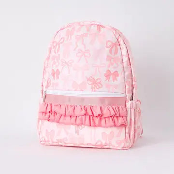 Pink Bow Backpack